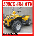 Alta calidad amarillo 500cc barato racing atv